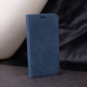 Smart Suede case for iPhone 17 6,3" navy blue