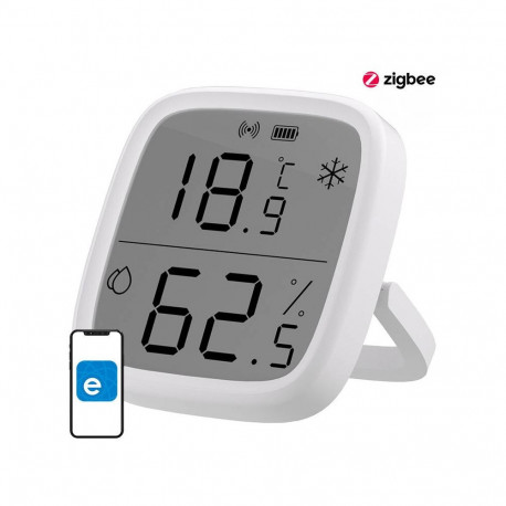 Smart Temperature and Humidity Sensor ZigBee LCD Sonoff SNZB-02D