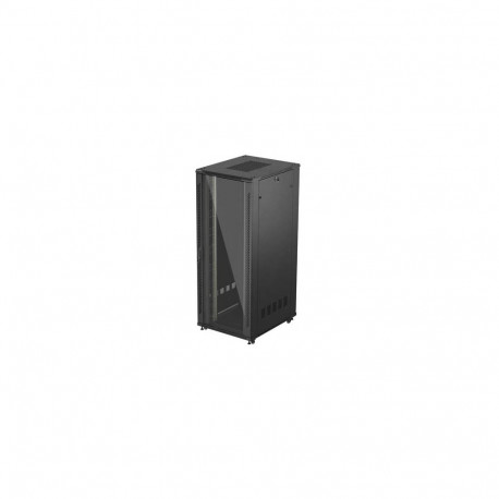 Lanberg 19" vabalt seisev rack-kapp 42U/800X1000 (lamepakendis) klaasuksega, must