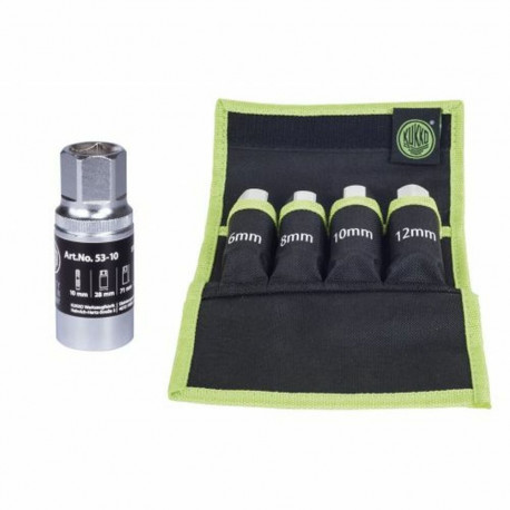 Ekstraktori Komplekt KUKKO 10 mm 6 mm 12 mm 8 mm