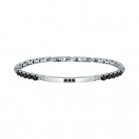 Ladies' Bracelet Morellato SAEV47 Silver Black