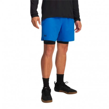 Meeste Lühikesed Spordipüksid Under Armour Vanish Woven Sinine - XL
