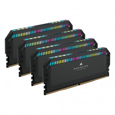 "64GB Corsair DIMM 6200 (4x 16 GB) Quad-Kit (schwarz, CMT64GX5M4B6200C32, Dominator Platinum RGB, IN
