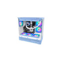 "120mm Thermaltake CT120 Reverse ARGB Sync PC Cooling Fan Hydrangea Blue 2 Pack"