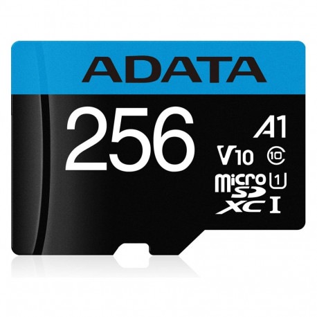 "CARD MicroSD 256GB ADATA SDXC (UHS-I Class 10) m. A. retail"