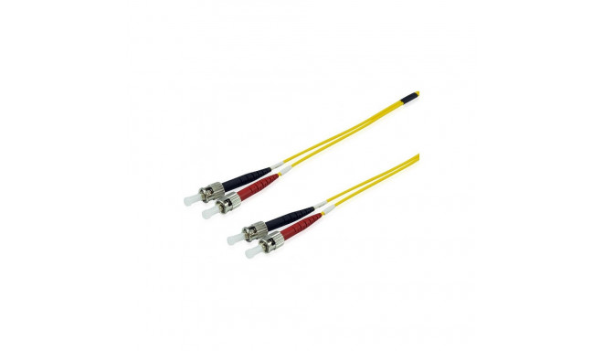 "Equip LWL Patchkabel ST->ST 2.00m Singlemode Duplex OS2 ge Polybeutel"