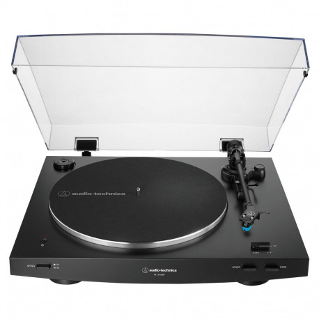 Audio Technica AT-LP3XBT must Bluetooth fonoeelvõimendi