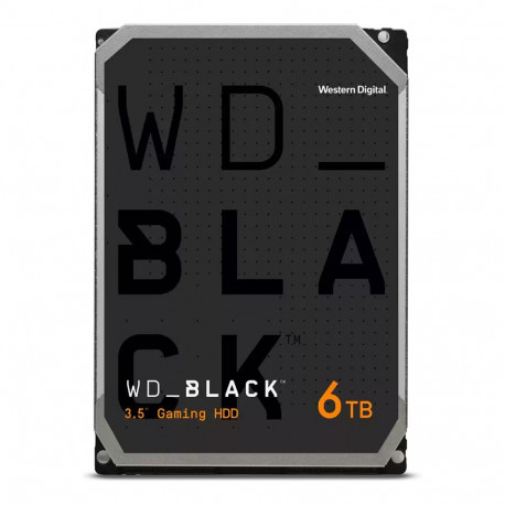 WD Black 6TB HDD SATA 6Gb/s lauaarvuti 8,89cm 3,5-tolline