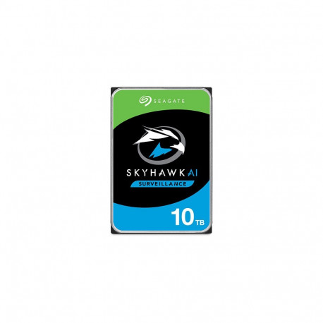 "SEAGATE Surveillance AI Skyhawk 10TB HDD SATA 6Gb/s 256MB cache 8,9cm 3,5Zoll BLK"
