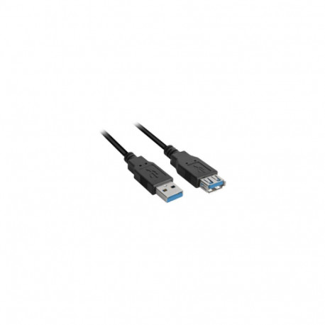 "Kabel USB 3.0 Verlängerung 2.0m schwarz"