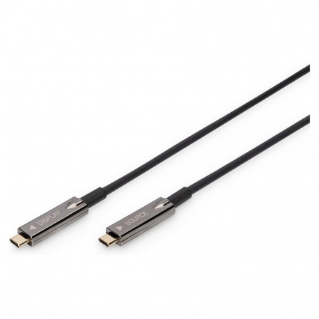 "DIGITUS 4K USB 3.1 Typ - C AOC AV-Anschlusskabel, 15m"