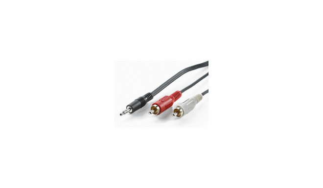 3.5 mm / cinch (2xST) kaabel 5 m