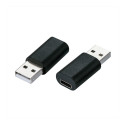 "USB 2.0 TYP A ADAPTER A-C ST/BU"