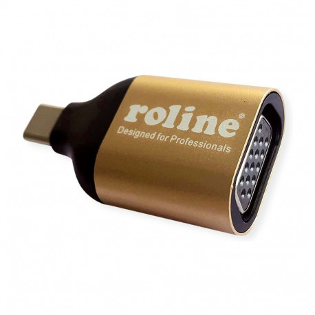 "ROLINE GOLD Display Adapter USB Typ C - VGA"