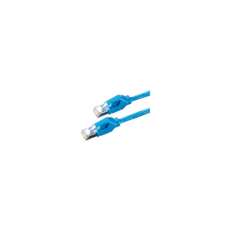 DRAKA Kat.6 Class E S/FTP UC900 TM21 LSOH sinine patch-kaabel 1m