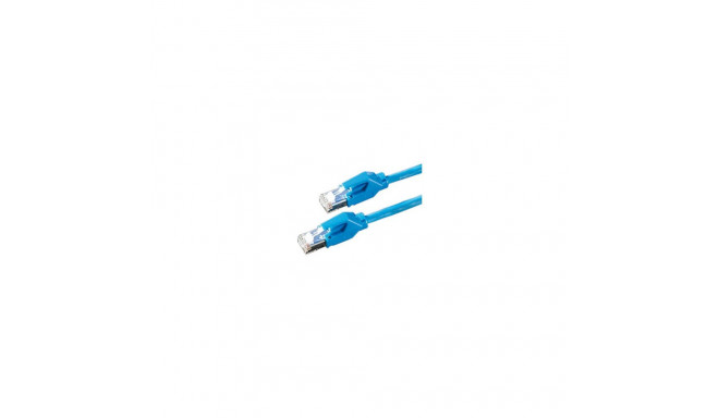 DRAKA Kat.6 Class E S/FTP UC900 TM21 LSOH sinine patch-kaabel 1m
