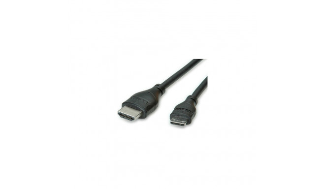"ROLINE HDMI KABEL+ETH..A-C.0.8M"