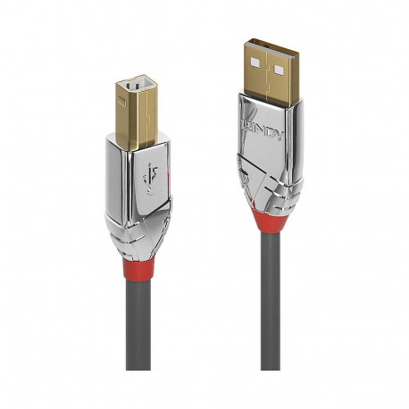"LINDY USB 2.0 Kabel Typ A/B Cromo Line M/M 3m"