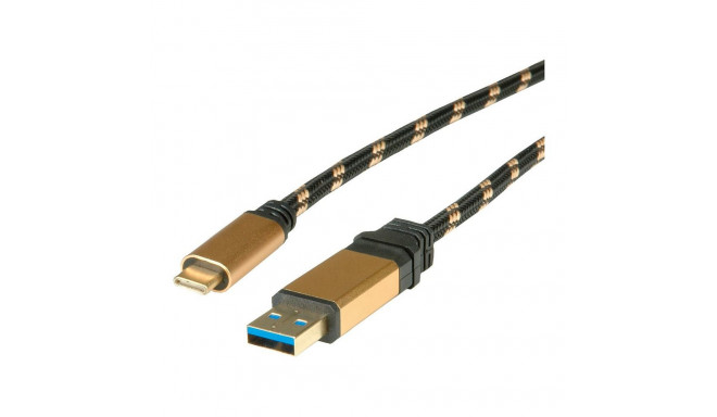 Roline USB3.2 Gen1 kaabel C-A