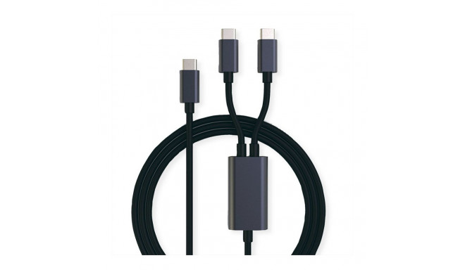 ROLINE USB-C jagajaga laadimiskaabel 1 8M