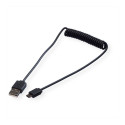 "ROLINE USB2.0 SPIRALKABEL A-MICROB"