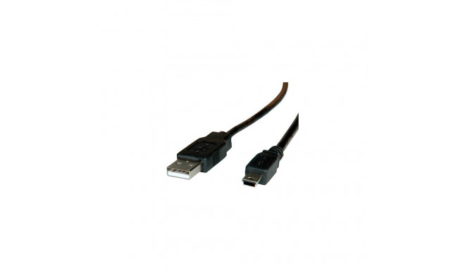 Roline USB2.0 kaabel A-5Pmini 0,8 m