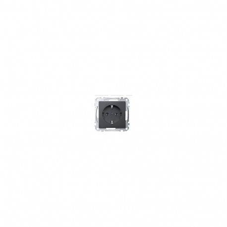 "MERTEN MEG2301-0414 SCHUKO-Steckdose anthrazit System M"