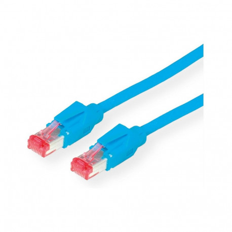 "DTWYLER Patchkabel Cat.6 (Class E) S/FTP, CU 7702 flex LSOH, Hirose TM21, blau, 2 m"