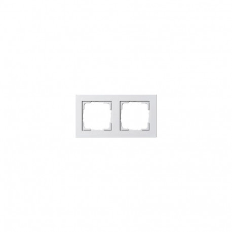 GIRA 021222 2-osaline raam, puhasvalge matt E2