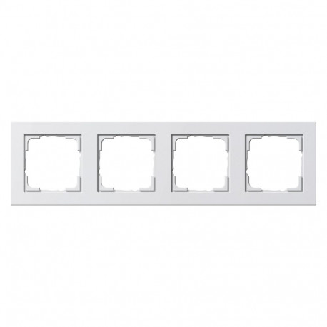 Gira 021429 4-osaline raam puhasvalge E2 läikiv