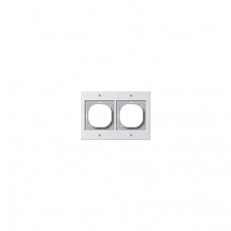 "GIRA 021266 Rahmen 2f reinweiß TX44 (WG UP)"