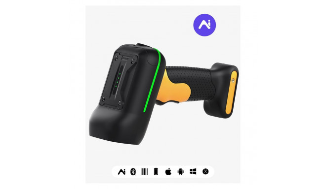 "inateck Barcodescanner 61 black [BCST-61_black]"