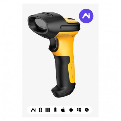 "inateck Barcodescanner P6-AI yellow [BCST-P6-AI_yellow]"