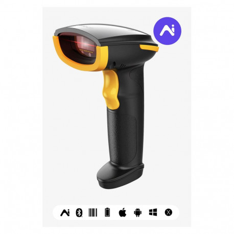 Inateck 21 AI must vöötkoodilugeja [BCST-21-AI_Black]