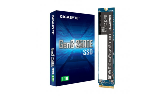 "1TB Gigabyte Gen3 2500E PCI-E 3.0 NVMe 1.3"