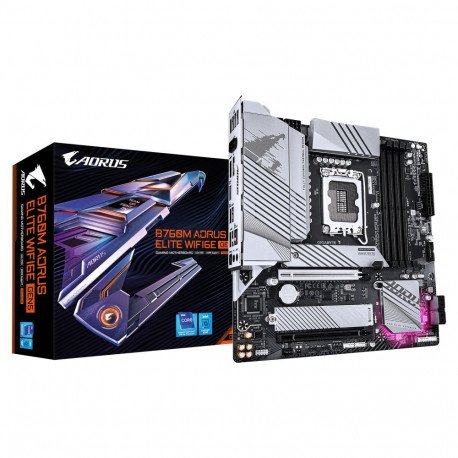 "Gigabyte B760M Aorus Elite WiFi6E Gen5 (B760,S1700,mATX,DDR5"