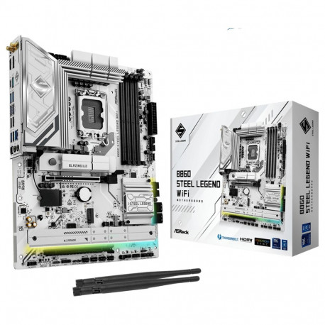 "ASRock B860 Steel Legend WiFi 1851 ATX HDMI/DP DDR5"