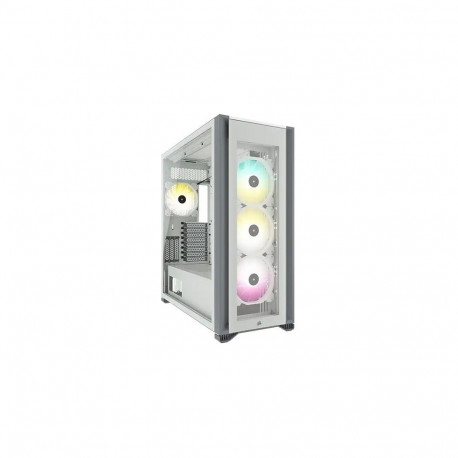 "Corsair iCue 7000X RGB White Full Tower Gaming Gehäuse mit Glas Seitenfenster"