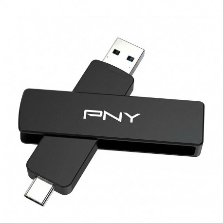 "STICK USB Flash 2 TB - PNY OTG DUO LINK V3 - Type-A/Type-C"