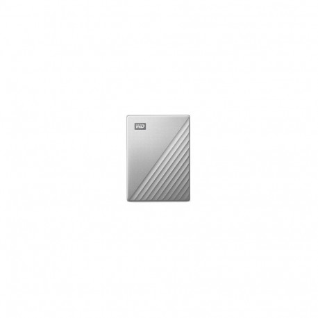 "2,5"" WD My Passport Ultra Mac 4TB Silver USB-C/USB3.0 HDD 6,4cm 2,5Zoll Metal finish RTL portable 