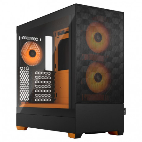 Midi Fractal Design Pop Air RGB oranž Core TG kirkas toon