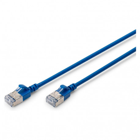 "DIGITUS Patchkabel CAT 6A F/FTP Slim 5,00m blau"