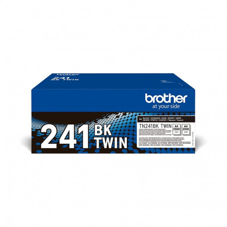 "Brother Toner TN241BKTWIN 2er Pack bis zu 2.500 Seiten ISO/IEC 19798"