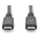 "DIGITUS USB 4.0 Typ-C Anschlusskabel 0,8m, 8K"