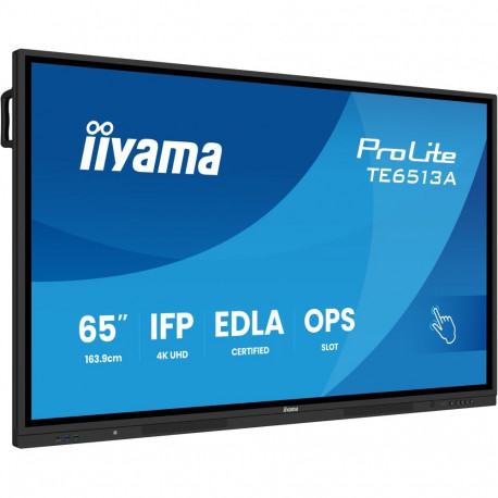 "iiyama ProLite TE6513A-B1AG 65 IPS 4K Infrarot 40xTouch"