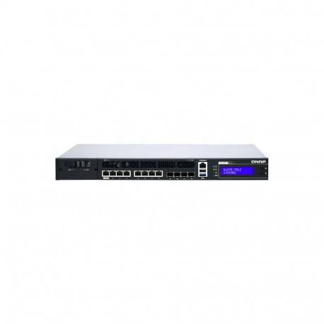 QNAP QuCPE-7012-D2146NT-32G Intel Xeon D-2146NT 8x2.5GbE RJ45 porti ja 4x10GbE SFP+ porti 1x võrgumo