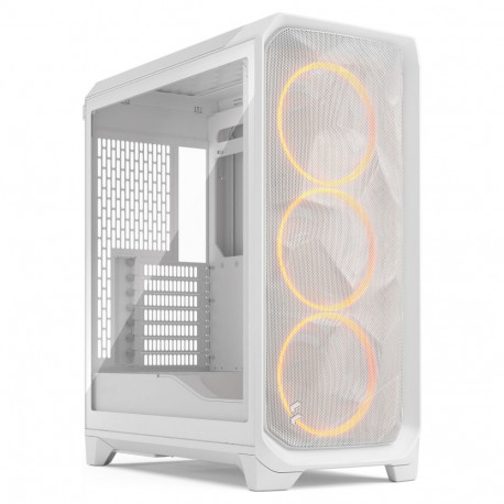 "Midi Fractal Design Meshify 3 White RGB TG Light Tint"