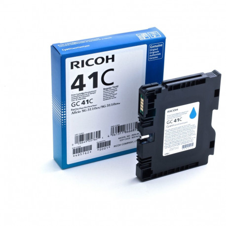Ricoh 405762 tsüaan tint GC41C kuni 2200 lehte ISO/IEC 24711