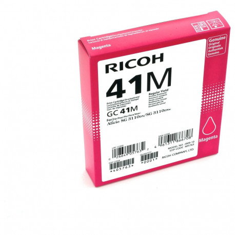 Ricoh 405763 magenta tint GC41M kuni 2200 lehte ISO/IEC 24711