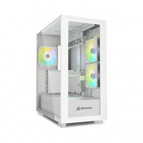 "Midi Sharkoon Rebel C60 RGB White"